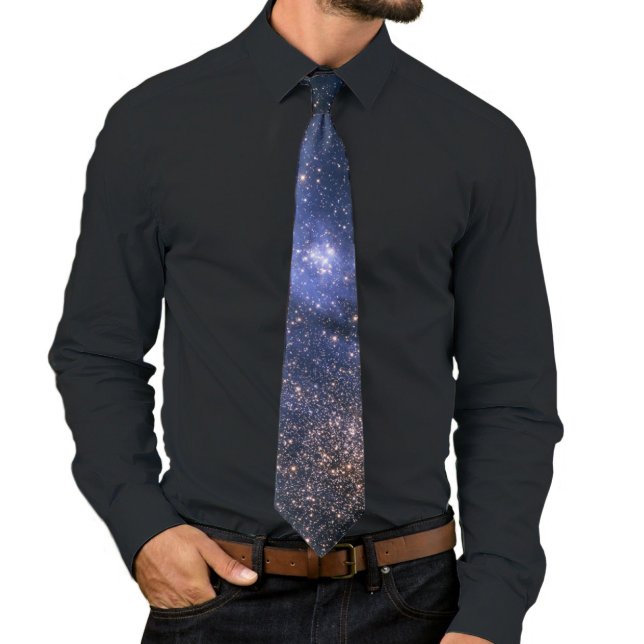 Gravata Galaxy Necktie Galaxies Neck Tie Lky Way Tie (Criador carregado)