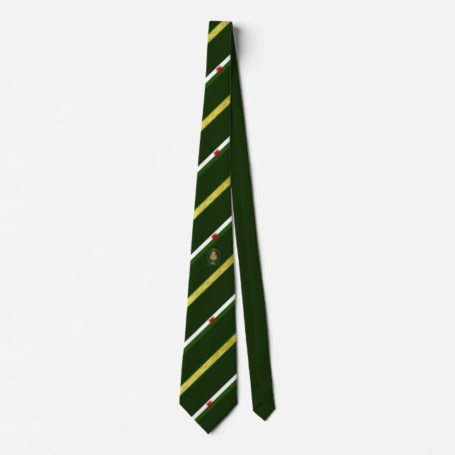 Gravata Galês listra a bandeira (Frente)