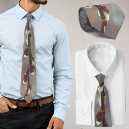 Gravata Galhos salgueiros espinhosos com coletores no fina