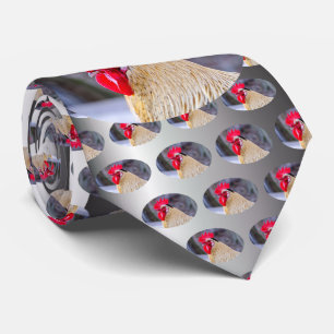Gravata Galo com Cockscomb