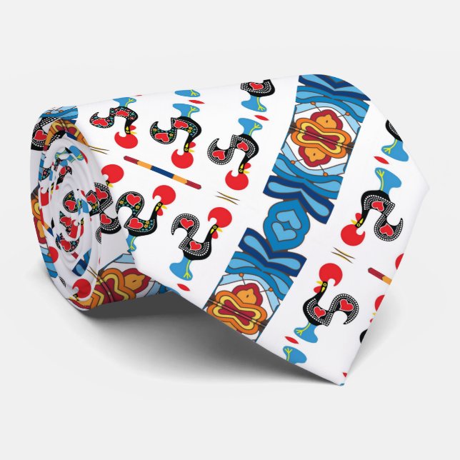 Gravata Galo de Barcelona, Portugal (Rolled)