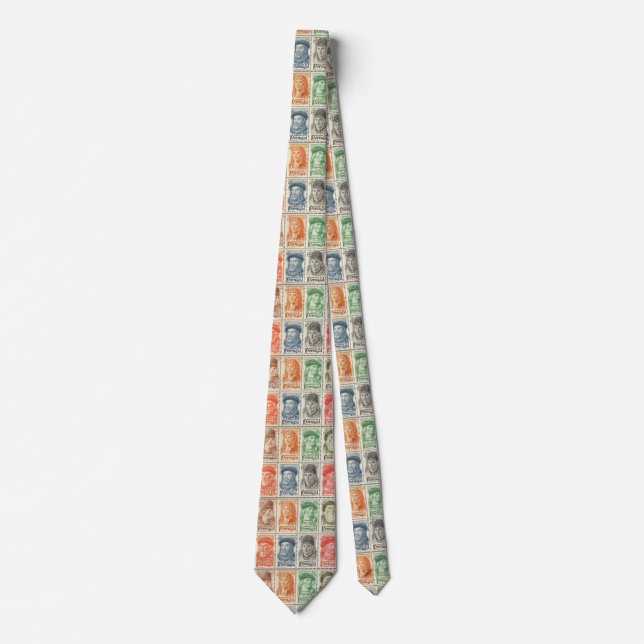 Gravata Galo de Barcelona, Portugal Neck Tie (Frente)