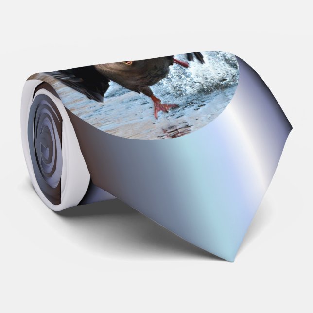 Gravata Ganso de pato bravo europeu na perseguição (Rolled)