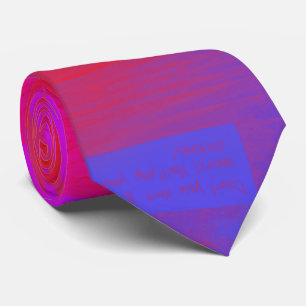 Gravata Garotas de Raio-X Arte Glitch Grid Rosa Quente