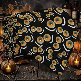 Gravata Gato Medroso Olhos de Morcego no Halloween