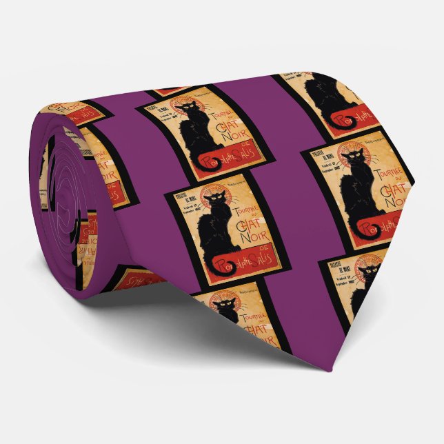 Gravata Gato Negro (Rolled)