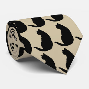 Gravata Gato preto