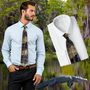 Gravata Gator Skin Tie