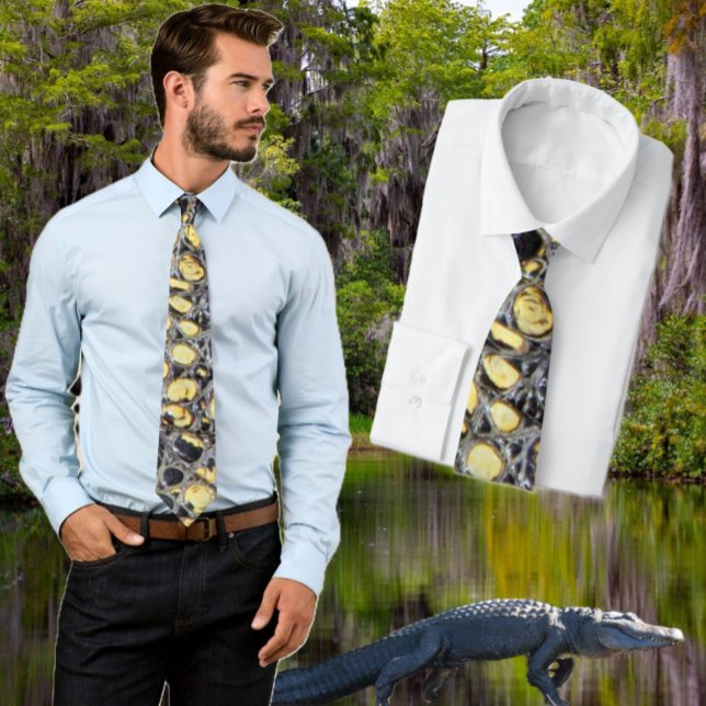 Gravata Gator Skin Tie (Criador carregado)