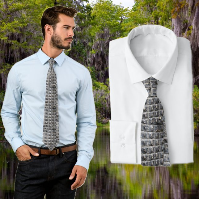 Gravata Gator Skin Tie (Criador carregado)