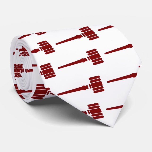 Gravata Gavel dos juizes (Rolled)