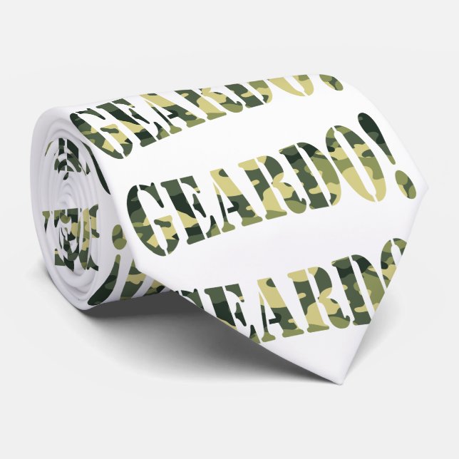 GRAVATA GEARDO! CAMO/CAMOUFLAGE (Rolled)