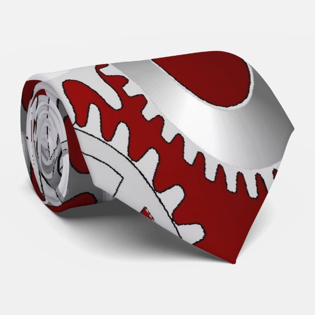 Gravata Gears Tie (Rolled)