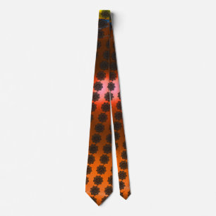 Gravata Gema de laranja Gótico-SUN-CÉLTICO KNOT