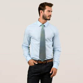 Gravata “Gentle Gradient” Tie – Turquoise to Gray, Elegant