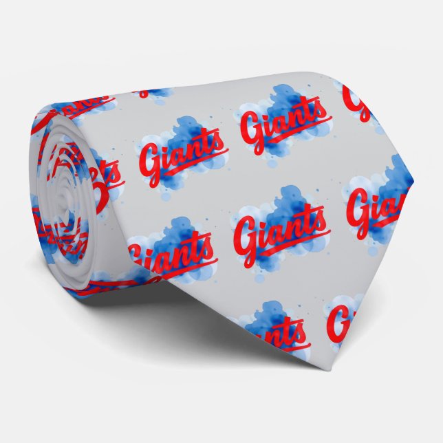Gravata Giants Neck Tie (Rolled)