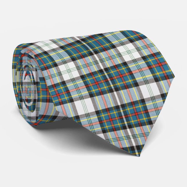 Gravata Gillies Dress Ancian Tartan (Rolled)