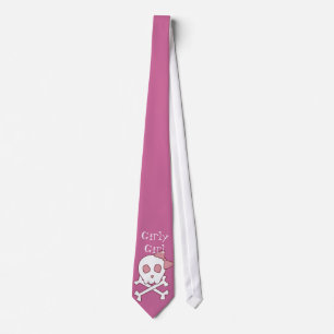 Gravata Girly Skull Tie