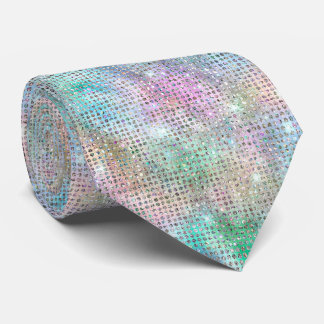 Gravata Glitter Iridescente
