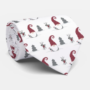 Gravata Gnome e Reindeer - design do tomate escandinavo