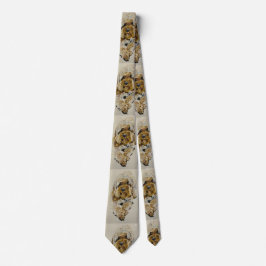 Gravata Golden Cockapoo tie