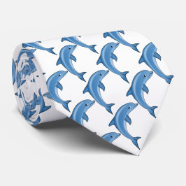 Gravata Golfinhos Futebol esportivo jogando beisebol