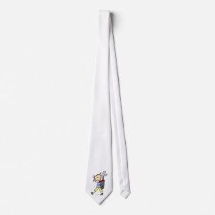 Gravata Golfista Menina Com Bolsa e Tacadas