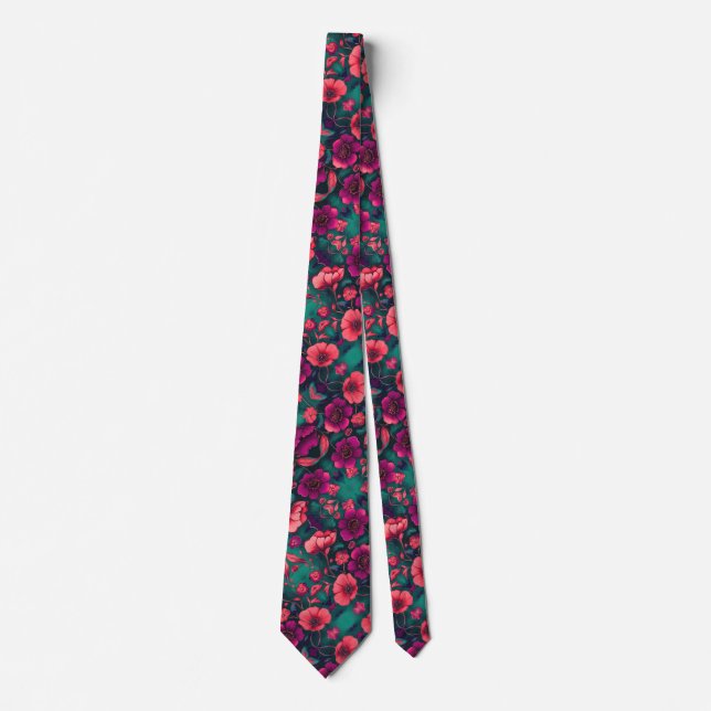 Gravata Gorgeous Floral (Frente)