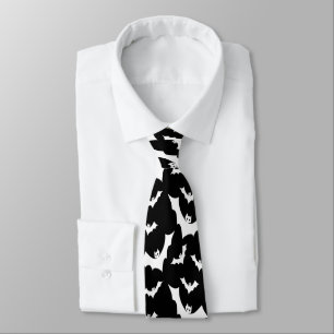 Gravata Gótico Vampire Bats Tie