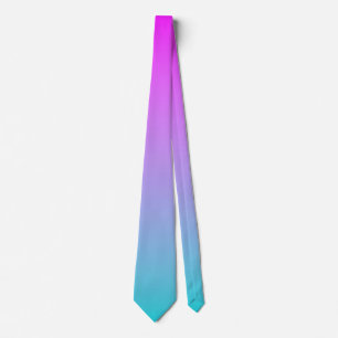 Gravata Gradiente Azul Roxo