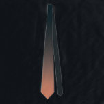 Gravata Gradiente Colorido de Boro Negro Elegante<br><div class="desc">Uma gravata colorida do pescoço de um bege preto elegante. Itens correspondentes disponíveis.</div>