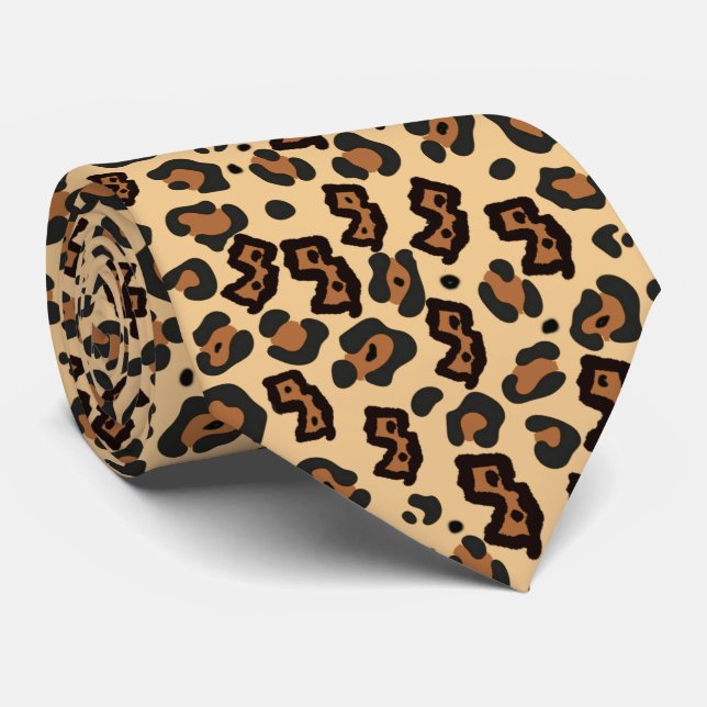 GRAVATA GRADIENTE NOVA JERSEY LEOPARD BANDANA (Rolled)