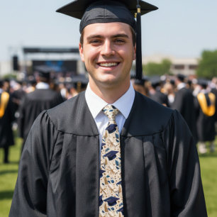 Gravata Grads Capelos E Diplomas
