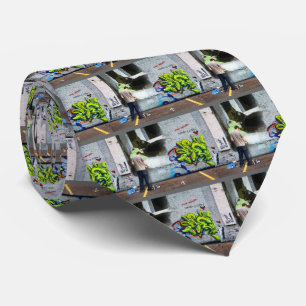 Gravata Grafite Wall Lucy