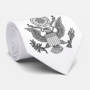 Gravata Grande Selo dos Estados Unidos da América (EUA)
