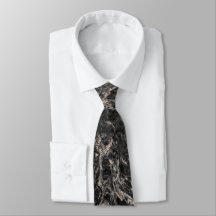 Granite Stone Pattern Tie