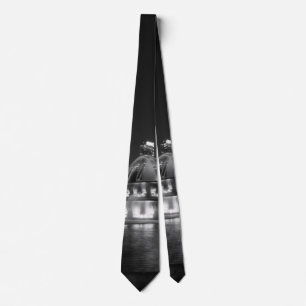 Gravata Grant Park Chicago Grayscale Neck