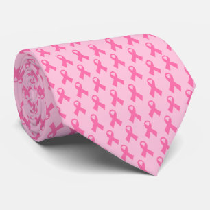 Gravata Gravação de fita rosa