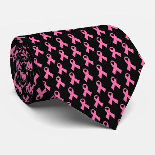Gravata Gravação de fita rosa