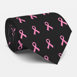 Gravata Gravação de fita rosa