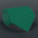 Gravata Gravação de Padrão de Bolinhas Verde e Azul<br><div class="desc">Gravação de Padrão de Bolinhas Verde e Azul</div>