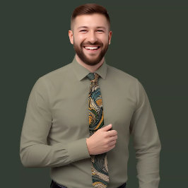 Gravata Gravação de Padrão de Onda Energetica