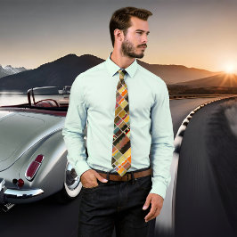 Gravata Gravação de Padrão de Vidro Líder Moderno