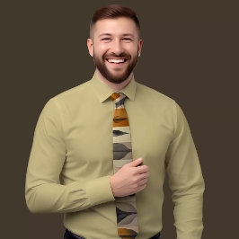 Gravata Gravação do Padrão de Design do Abstrato Chic