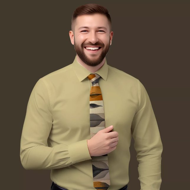 Gravata Gravação do Padrão de Design do Abstrato Chic (Criador carregado)