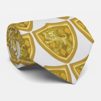 Gravata Gravador da Família Lion Shield