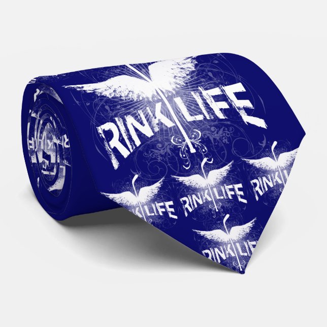 Gravata Gravador de Colmeia (Hockey) (Rolled)