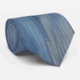 Gravata Gravador de Textura Denim