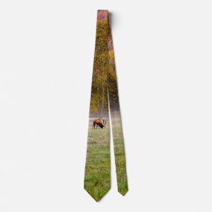 Gravata Grazing Elk Casal Tie