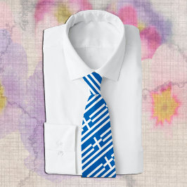 Gravata Grécia Patriótica, Bandeira Grega Elegante